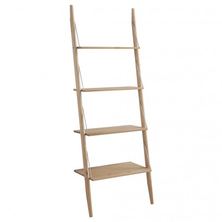 Estanteria de pie nórdica 63x170cm madera abedul