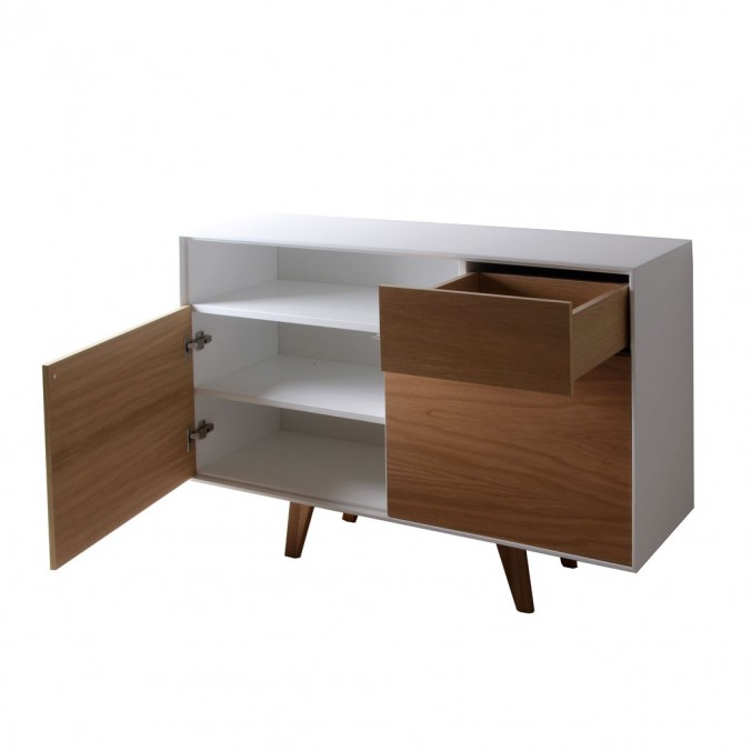 Aparador estilo moderno 120x40x79h chapa de roble Aparador estilo moderno 120x40x79h chapa de roble