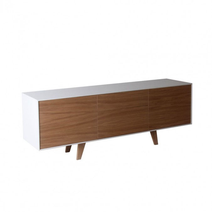 Buffet estilo moderno 160x40x59h chapa de roble Buffet estilo moderno 160x40x59h chapa de roble