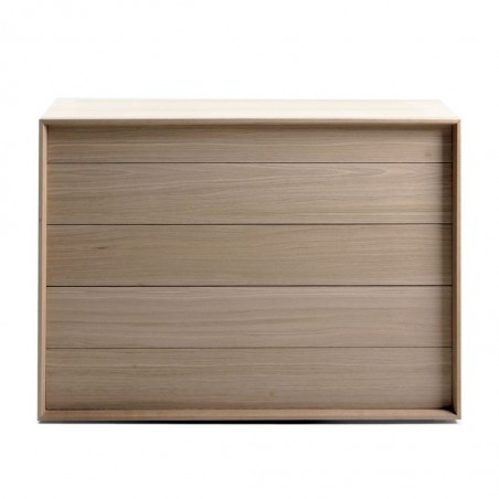 Cómoda 110x44x80h fabricada en roble macizo