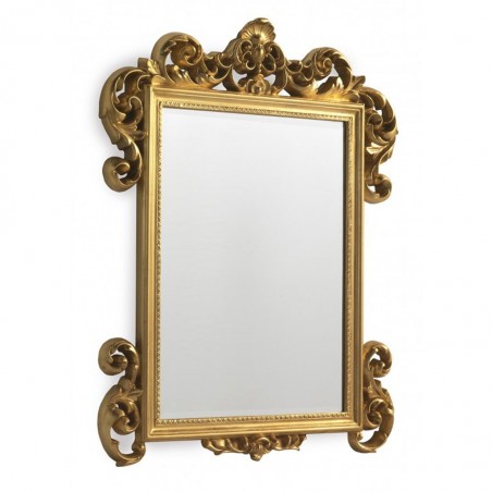 Espejo de pared clásico 45x60cm dmf