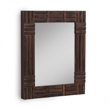 Espejo de pared colonial 57x70cm pino