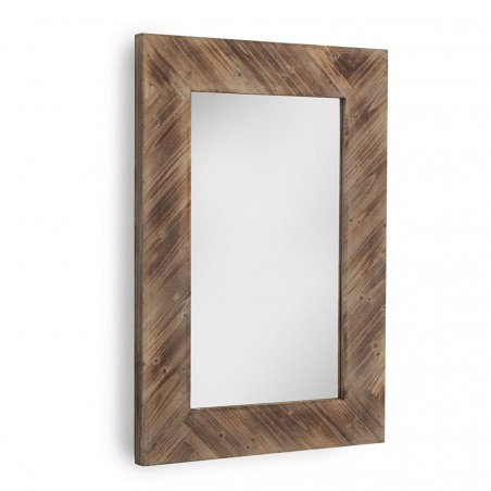 Espejo de pared vintage 80x121cm abeto