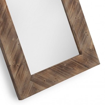 Espejo de pared vintage 80x121cm abeto 2