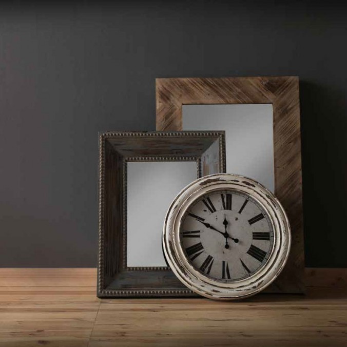 Espejo de pared vintage 80x121cm abeto