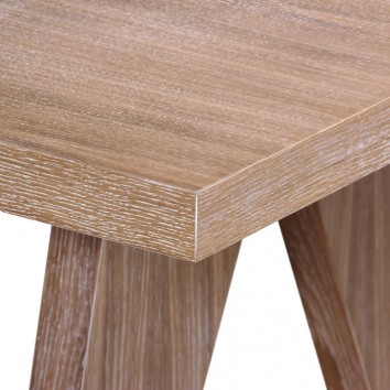Mesa de comedor estilo nórdico chapa de roble 2