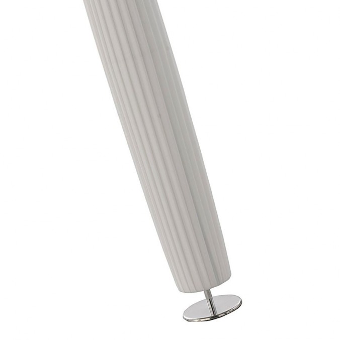 Lámpara de pie pantalla plisada 120x15cm