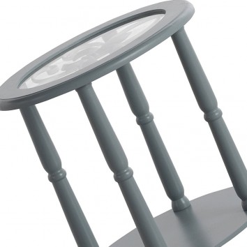 Mesita clásica 50x58cm madera de abeto y DMF 2