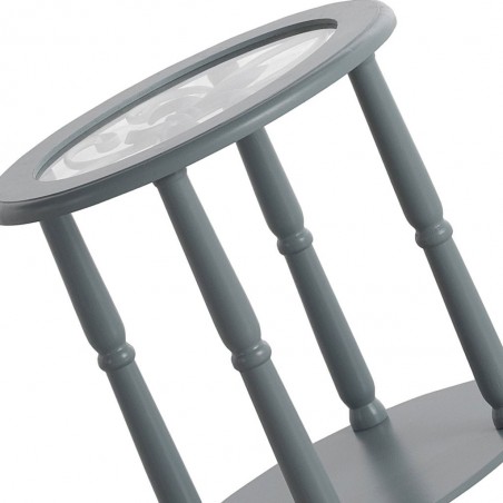 Mesita clásica 50x58cm madera de abeto y DMF