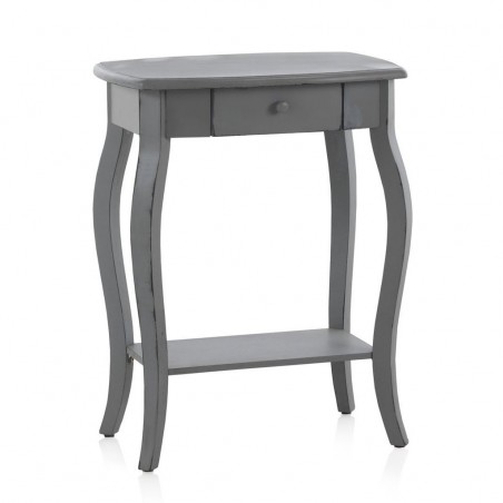 Mesita provenzal  56x71cm madera de abeto y DMF