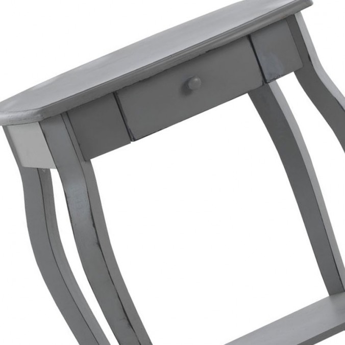 Mesita provenzal  56x71cm madera de abeto y DMF