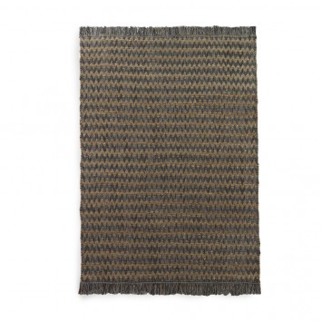 Alfombra espiga 60x120cm yute y algodón