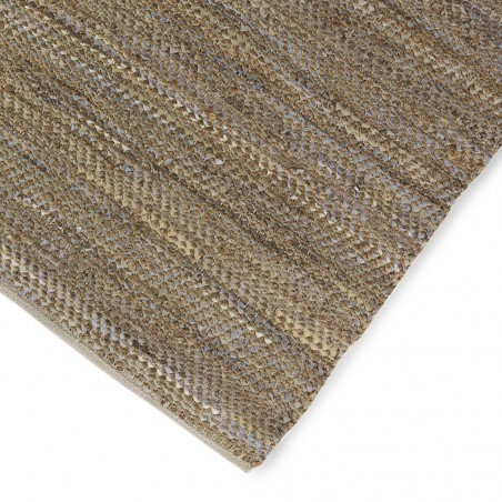 Alfombra jaspeada 60x120cm yute y algodón