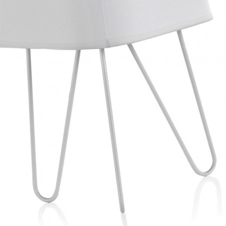 24x34cm patas blanca Lámpara de mesa pantalla Erizho con 3 rCxWBdeo