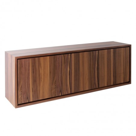 Buffet 180cm diseño contemporaneo en madera de nogal