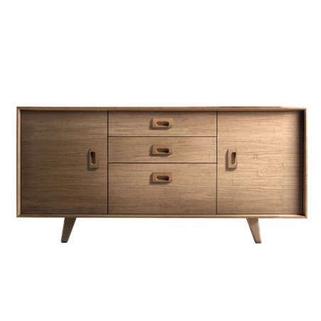 Aparador vintage 160cm madera de roble maciza