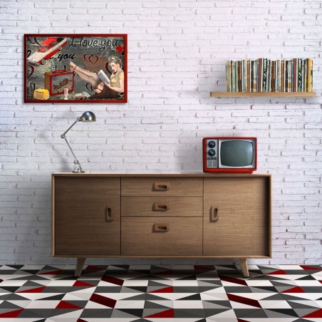 Aparador vintage 160cm madera de roble maciza