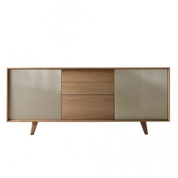 Aparador nórdico 180cm madera de roble maciza