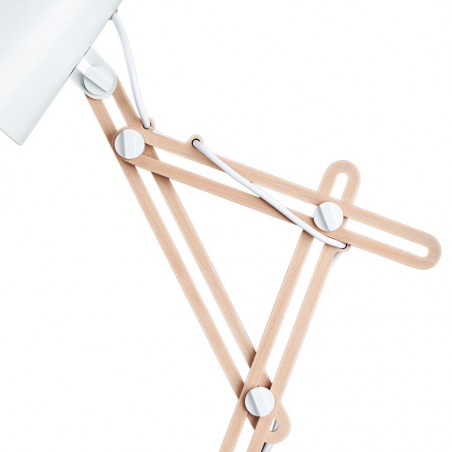 Flexo de mesa orientable estilo escandinavo