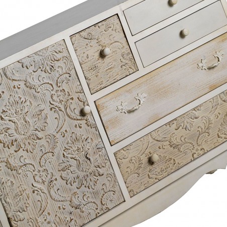 Aparador romántico 108cm madera abeto y mdf