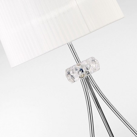 Pié de salón 160cm burbujas de cristal