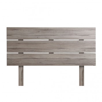 Cabezal madera estilo nordico color roble blanco