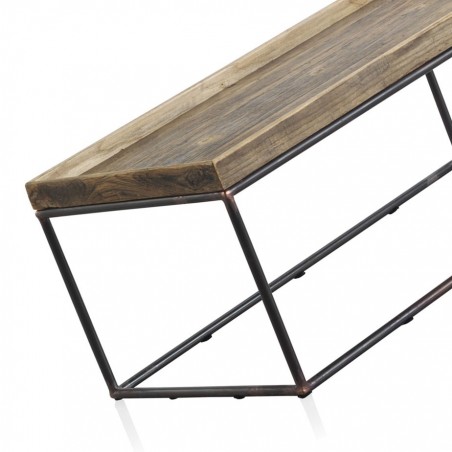 Mesa centro 120x60 estilo vintage industrial