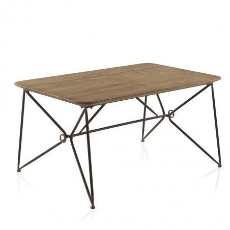 Mesa comedor 150x90 estilo vintage industrial