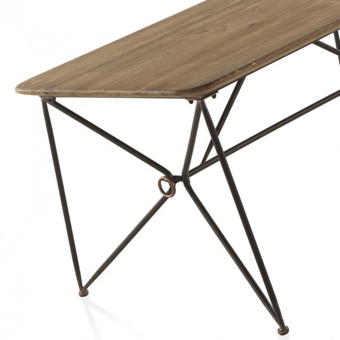 Mesa comedor 150x90 estilo vintage industrial