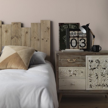 Cabezal 110-185cm madera de abeto y mdf