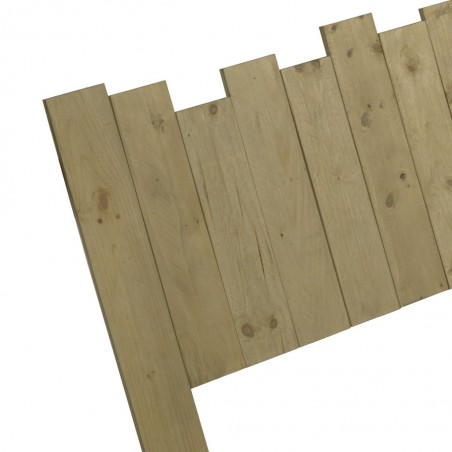 Cabezal 110-185cm madera de abeto y mdf