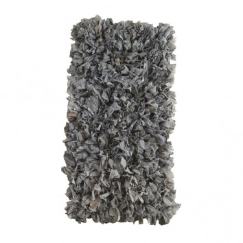 Alfombra trapillo gris claro 60x120cm