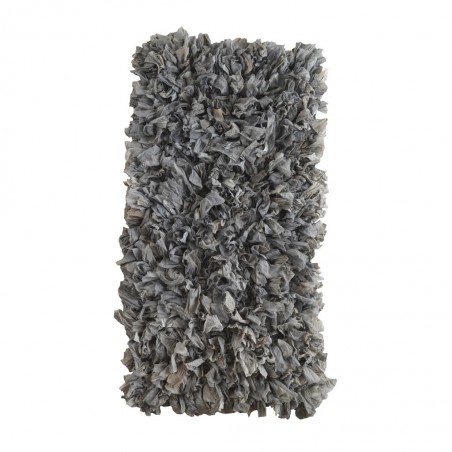 Alfombra trapillo gris claro 60x120cm