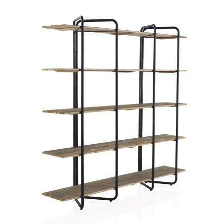 Estanteria 190x43x190cm abeto y fibras de madera