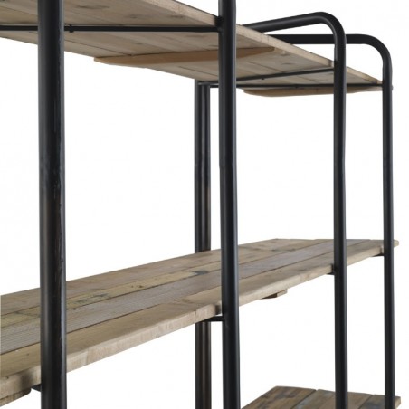 Estanteria 190x43x190cm abeto y fibras de madera