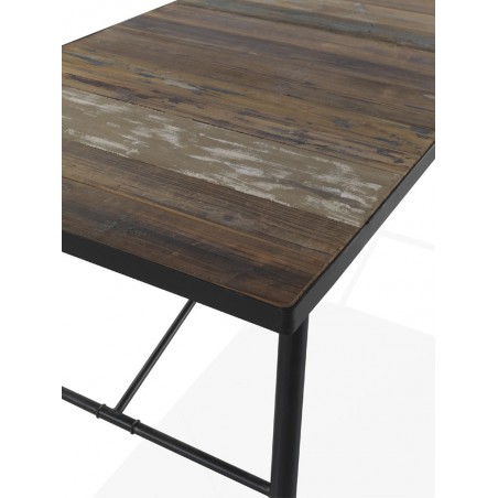 Mesa comedor 190x90 estilo vintage industrial