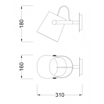 Aplique de pared estilo nórdico 2