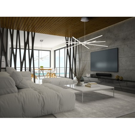 Lámpara de techo LED STAR 60W 103cm