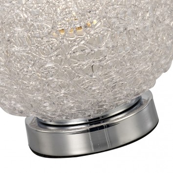 Lámpara mesa bola brillante 20cm 2