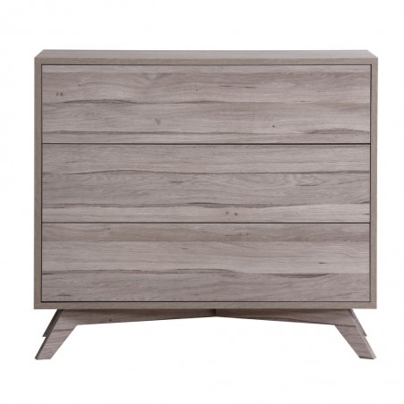 Cómoda estilo nordico con patas roble blanco