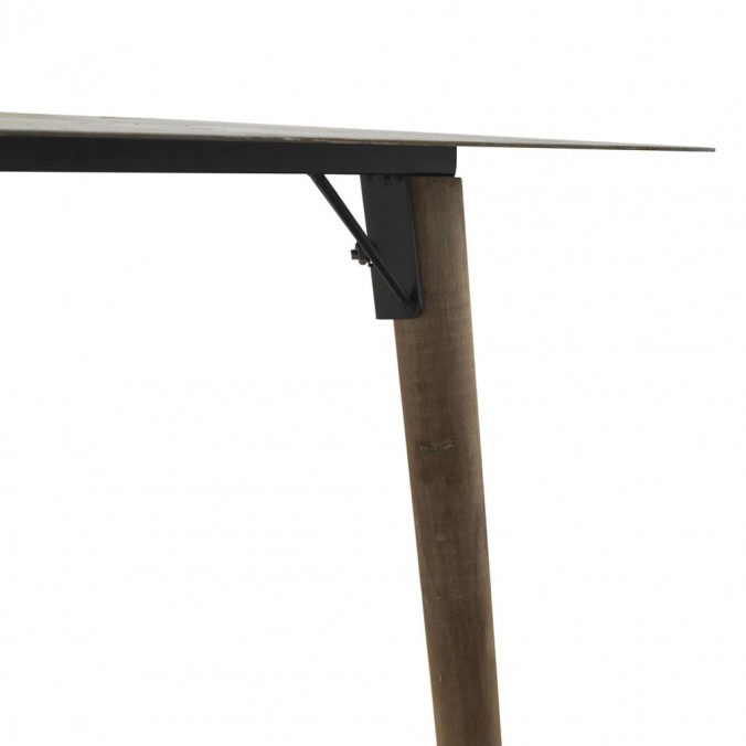 Mesa de comedor estilo industrial 150x90x75h en metal Mesa de comedor estilo industrial 150x90x75h en metal