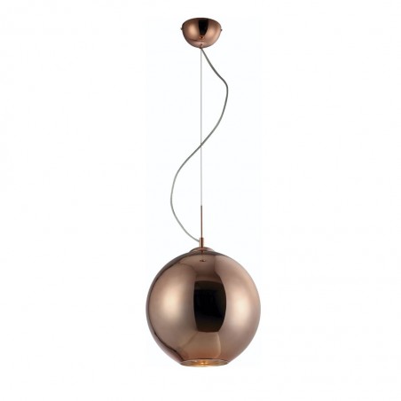 Colgante techo Crystal bronce 25cm