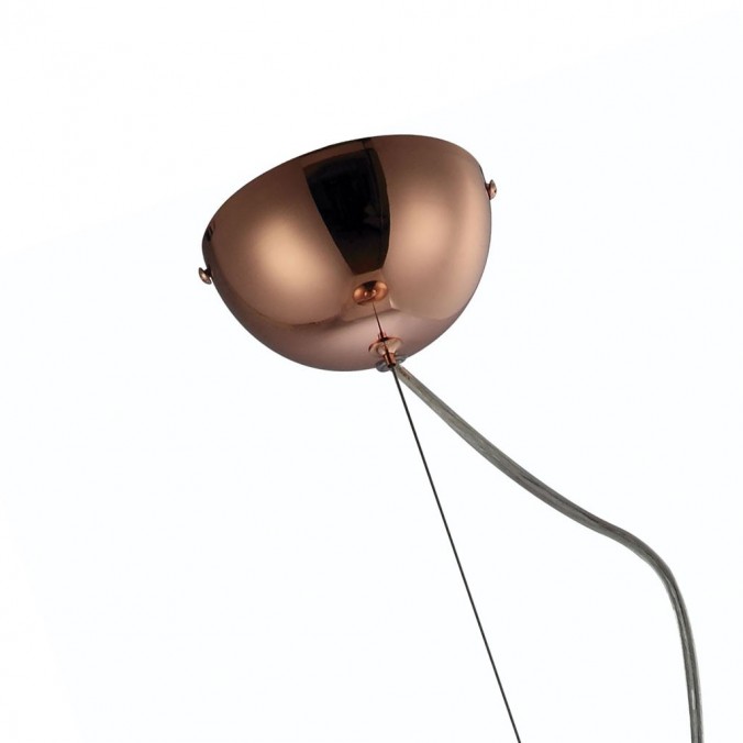 Colgante techo Crystal bronce 25cm