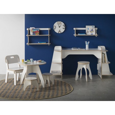 Escritorio infantil 154x70cm madera contrachapada