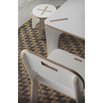 Mesa infantil 60x50cm madera contrachapada 2