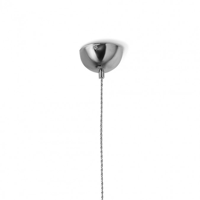 Colgante techo 1 luz Khalifa cromo Colgante techo 1 luz Khalifa cromo