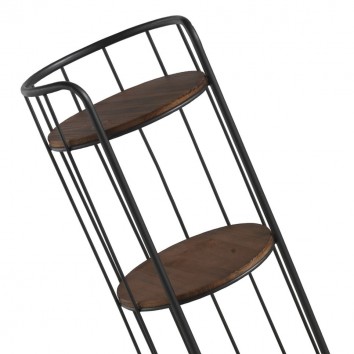 Estanteria 41x108cm pino y hierro 2
