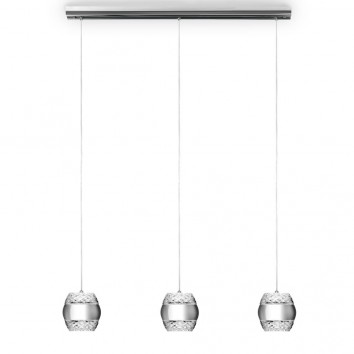 Lámpara techo 3 luces Khalifa LED integrado 2