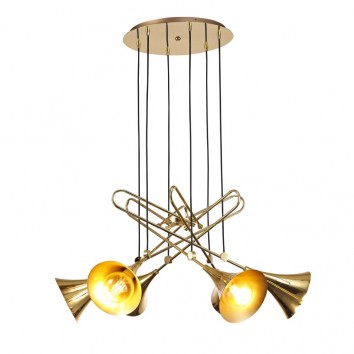 Lámpara techo 6 luces estilo JAZZ