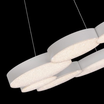 Lámpara de techo suspensión led LUNAS 80cm 2